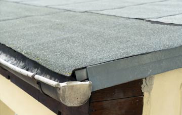 repair or replace Leaton flat roofing?